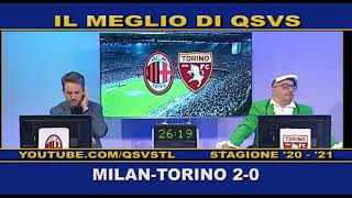 QSVS - I GOL DI MILAN-TORINO 2-0 - TELELOMBARDIA / TOP CALCIO 24