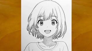 Comment Dessiner Une Jolie Fille Danime Étape Par Étape Croquis Danime Facile Tutoriel De...