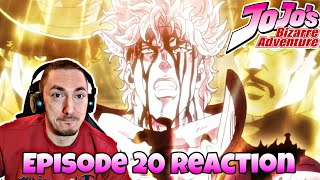 This One Got Me Jojos Bizarre Adventure Episode 20 Reaction Rest In Peace Ceasar