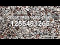 ocean man voice crack Roblox ID - Music Code