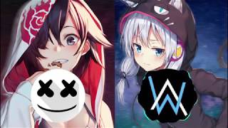 Nightcore Alan Walker Vs Marshmello Best Songs Compilation Pt 5
