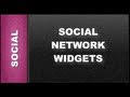Web Designer tutorials for Xara Web Designer 8 - Social Network Widgets with Share This Lesson 98