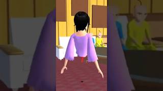 Kak Ros Jadi Hantu Teke Teke Tunjukkan Ke Upin Ipin Sakura School Simulator