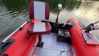 Bris Brs360 With Pexmor 86Lbs Trolling Motor With Battery Setup.