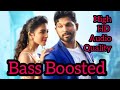 Bass Boosted / Duvvada Jagannadham / Asmaika / Telugu song - ( use headphones 🎧 )