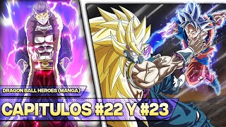 Dragon Ball Heroes Manga Oficial - Capitulos 22 Y 23 Goku Ui Apaliza A Ber