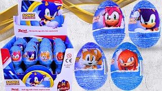 Opening Sonic The Hedgehog Surprise Eggs Box Full Of Wonder