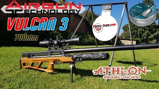 Vulcan 3, 700Mm Barrel 580Cc 300 Bar Carbon Fibre Air Tank