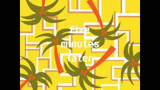 Five Minutes Later Spongebob Time Card