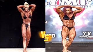 Female Bodybuilder Lora Ottenad Vs Branka Njegovec