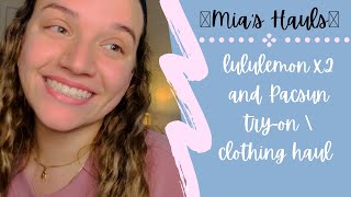 Mia Lululemon And Pacsun Haultry-On