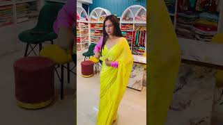 Elegant Yellow Saree A Perfect Blend Of Tradition And Style Teej Studio