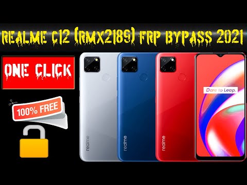 Realme C12 (Rmx2189) Frp Bypass 2021 | One Click Unlock Realme C12 (Rmx2189) Frp Bypass 2021 | One Click Unlock