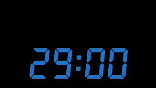 29 Minutes Timer