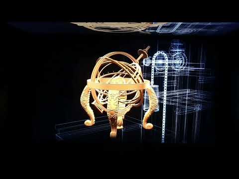 🌹혼천의[琿天儀] 작동 Simulation!!!  ( 세종대왕 영릉[英陵] 내  박물관 영상 !!!!별칭; 선기옥형[璇璣玉衡]으로 일월오행성[日月五行星]  관측기기 !!!!