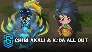 Chibi Akali & Chibi K/DA ALL OUT Akali | Teamfight Tactics