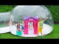 Vlad and Niki build inflatable house and more funny stories for kids