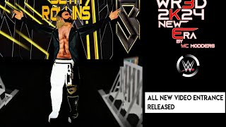 Wr3D 2K24 New Era New Video Entrance Released Mod By Wc Modders