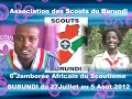 Invitation au 6ème Jamboree Africain du Scoutisme (Burundi) - Juillet 2012.VOB