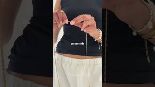 Diy Belly Chain Hack The Accessory Every Girl Needs