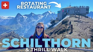 Schilthorn Switzerland Complete Guide Birg Thrill Walk & Piz Gloria Near Interlaken Switzerland
