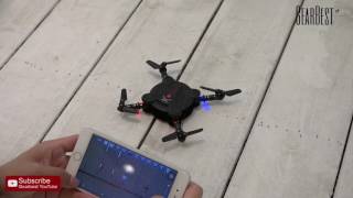 35 Foldable Mini Rc Pocket Drone - Gearbest