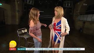 Kate Garraway Turns Heads In A Union Jack Dress Good Morning Britain