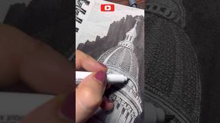 Easyhow To Sketch? Pantheon Dome ,Rome