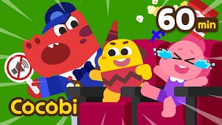 Shhh At The Movies Learn Theatre Etiquette And More Kids Song Cocobi