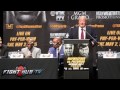 FLOYD MAYWEATHER VS. MANNY PACQUIAO - FULL VIDEO - Full Press conference-Los Angeles