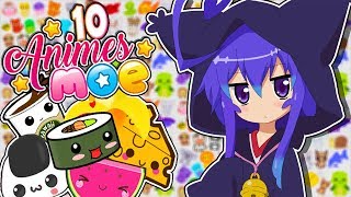 10 Mejores ANIMES Moe (Kawaii) Que TIENES que Ver SI o SI | TOP 10
