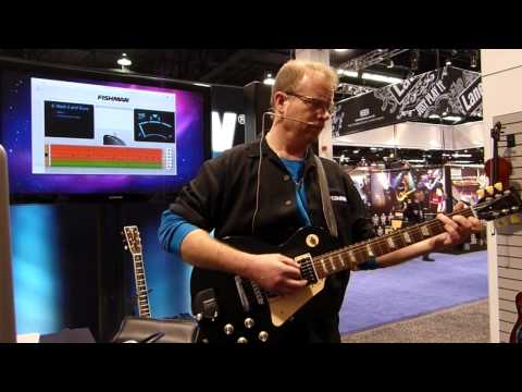 Fishman TriplePlay Wireless MIDI Guitar Demo - Winter NAMM 2012