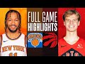 KNICKS at RAPTORS | FULL GAME HIGHLIGHTS | March 27, 2024