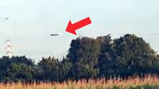Wow Flying Saucer Hovers In The Italy Sky During The Daytime