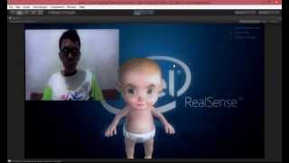 Testing Intel Realsense Sdk - Unity Sample Demo