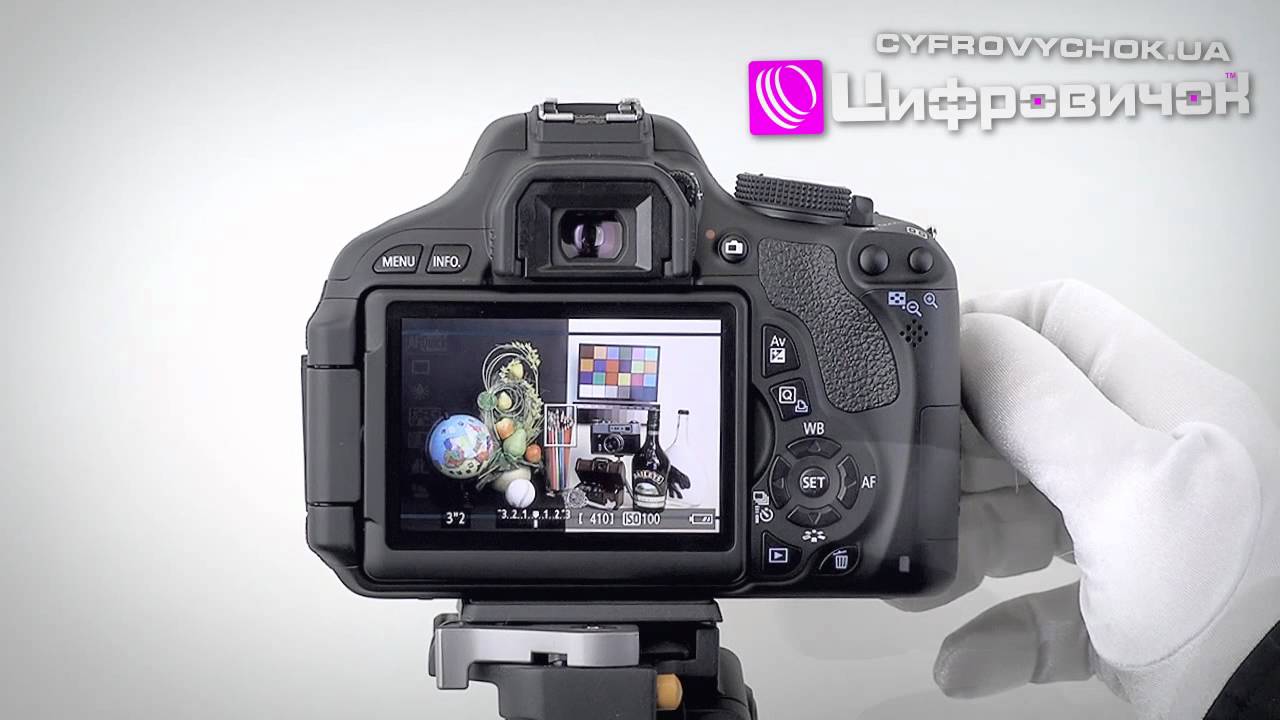 Відеоогляд Canon EOS 600D - YouTube