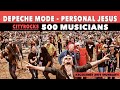 Personal Jesus  (Depeche Mode) - 500 Hungarian musicians - Cityrocks Hungary - Kecskemét 2019