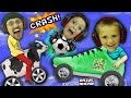 FGTEEV BOYS CRASH, SMASH &amp; SOCCER DASH!  Dad vs. Sons Drive A...