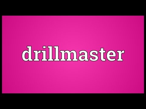 Header of drillmaster