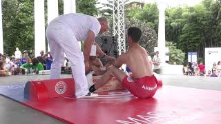 Mas-Wrestling. Manukyan Vigen Arm Vs Udin Evgeniy Rus. 60 Kg