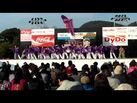 川棚温泉まつり舞龍祭【ふくこい連】