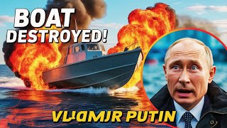 This Happened Ukrainian Drones Then Strike Russian Boat