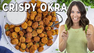Air Fryer Okra Recipe So Crispy