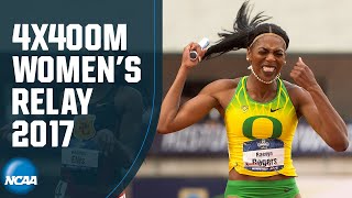 Womens 4X400 2017 Ncaa Track And Field Championship