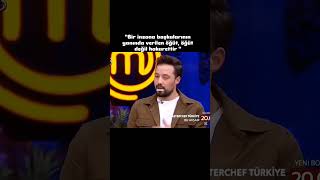 Masterchefde Hasan Candan , Çagataya Gönderme.