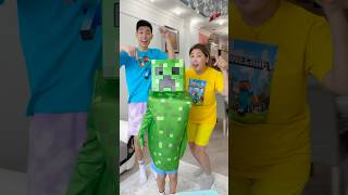 Minecraft Creeper Costume By Mom