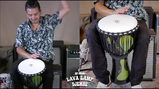 X8 Drums Lava Lamp Djembe - Groove II by Mateo Jaramillo