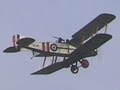 Bristol Fighter F.2b and Tiger Moths