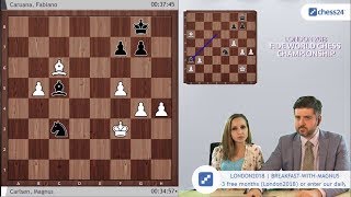Magnus Carlsen vs Fabiano Caruana / FIDE World Chess Championship 2018 / Game 6
