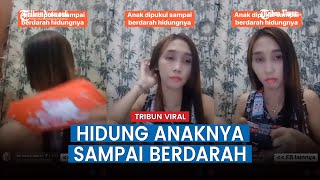 Viral Ibu Ini Diduga Pukuli Anak Hingga Hidung Berdarah Saat Live Jualan Di Facebook